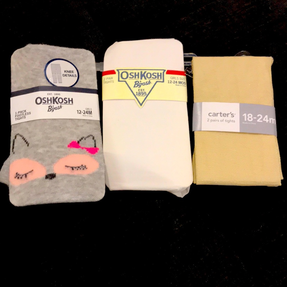 Bundle of girls tights